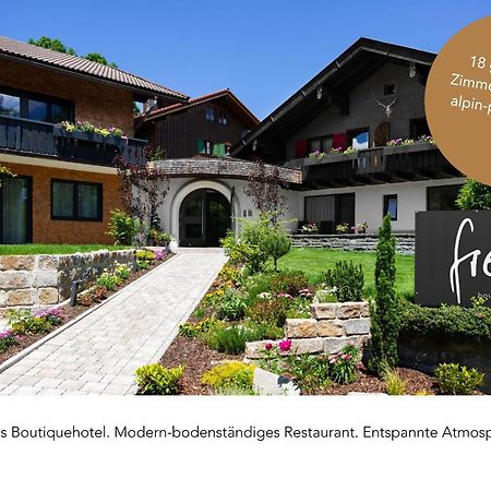 Freistil Boutiquehotel Sonthofen Dış mekan fotoğraf